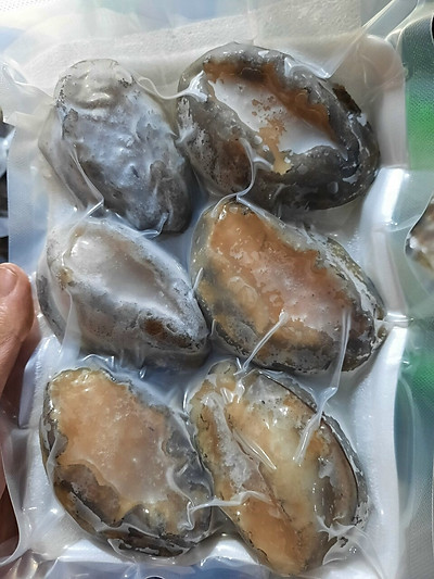 Bào ngư Hàn Quốc size 10-12 con/kg – khay 500g - Hình ảnh 3