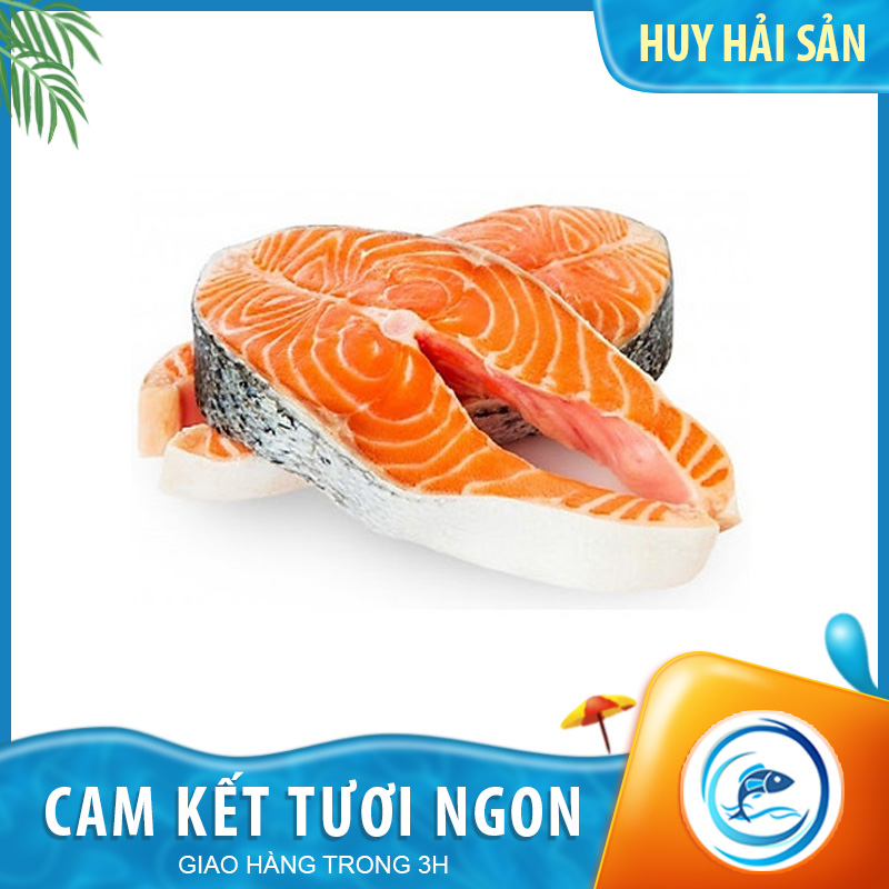 Cá hồi Nauy cắt khoanh - Gói 1kg
