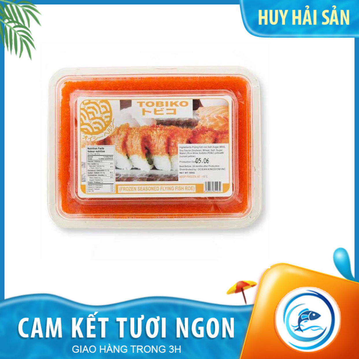 Trứng Cá Chuồn - Hộp 500g